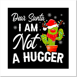 Merry Christmas Xmas Succulent Dear Santa Posters and Art